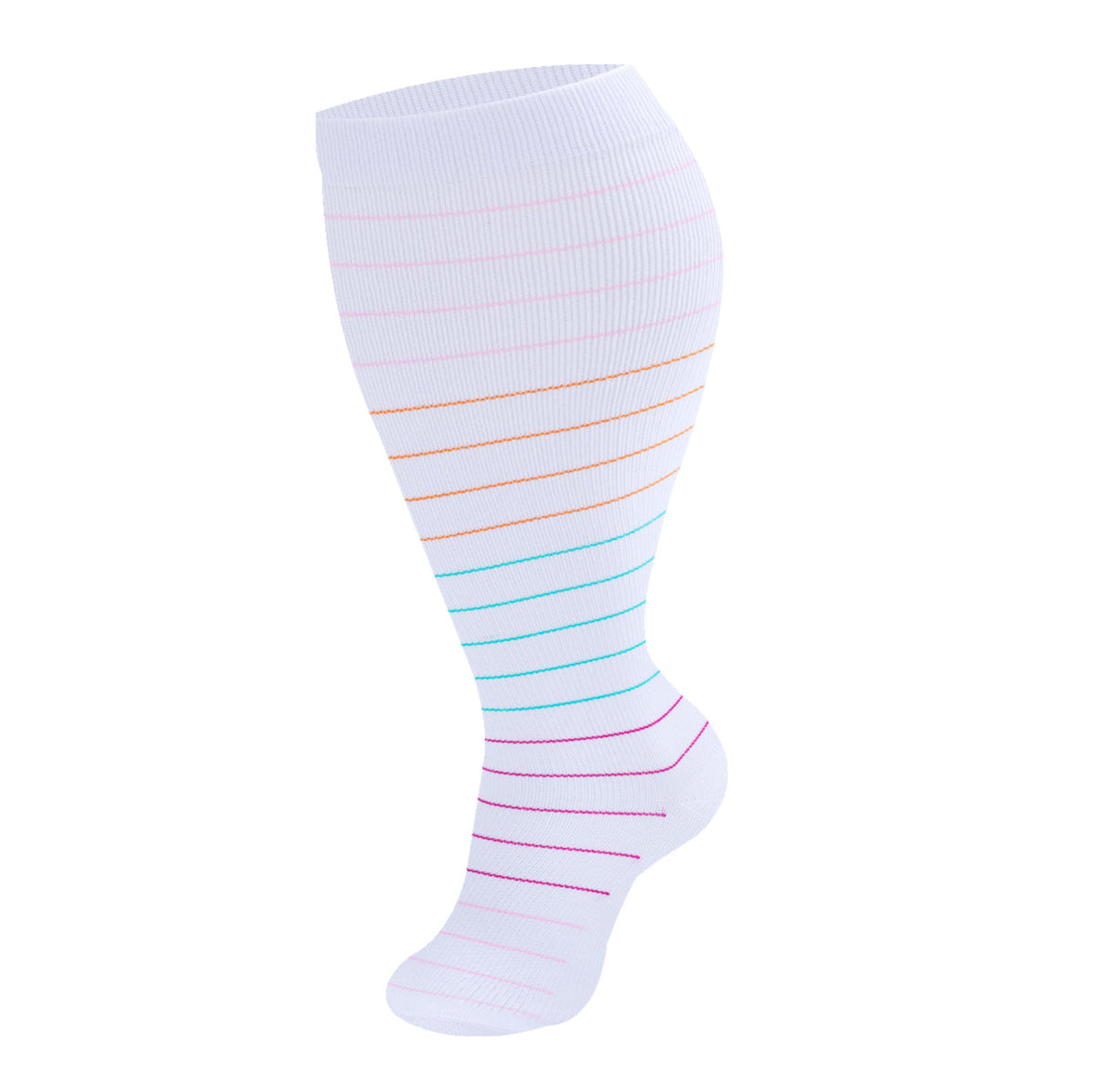 Plus-size Compression Socks, Nylon Nurse Socks For Men And Women