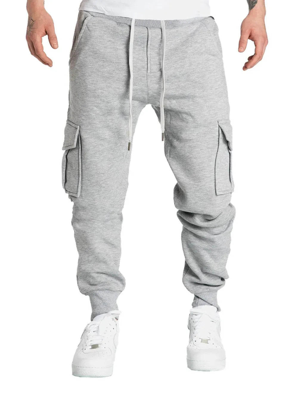 Men's Drawstring Pants with Pockets