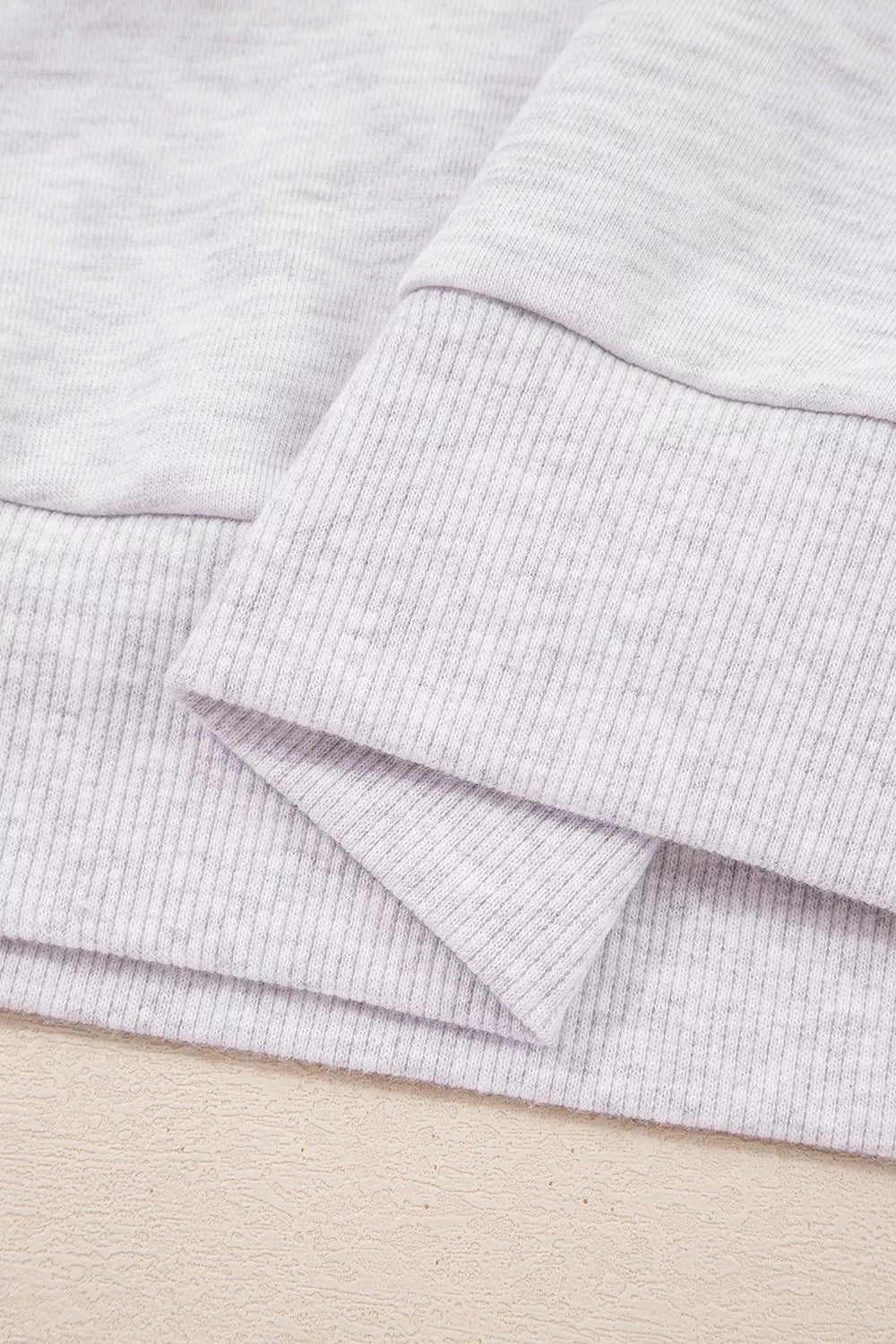 Dropped Shoulder Sweatshirt and Drawstring Pants Set