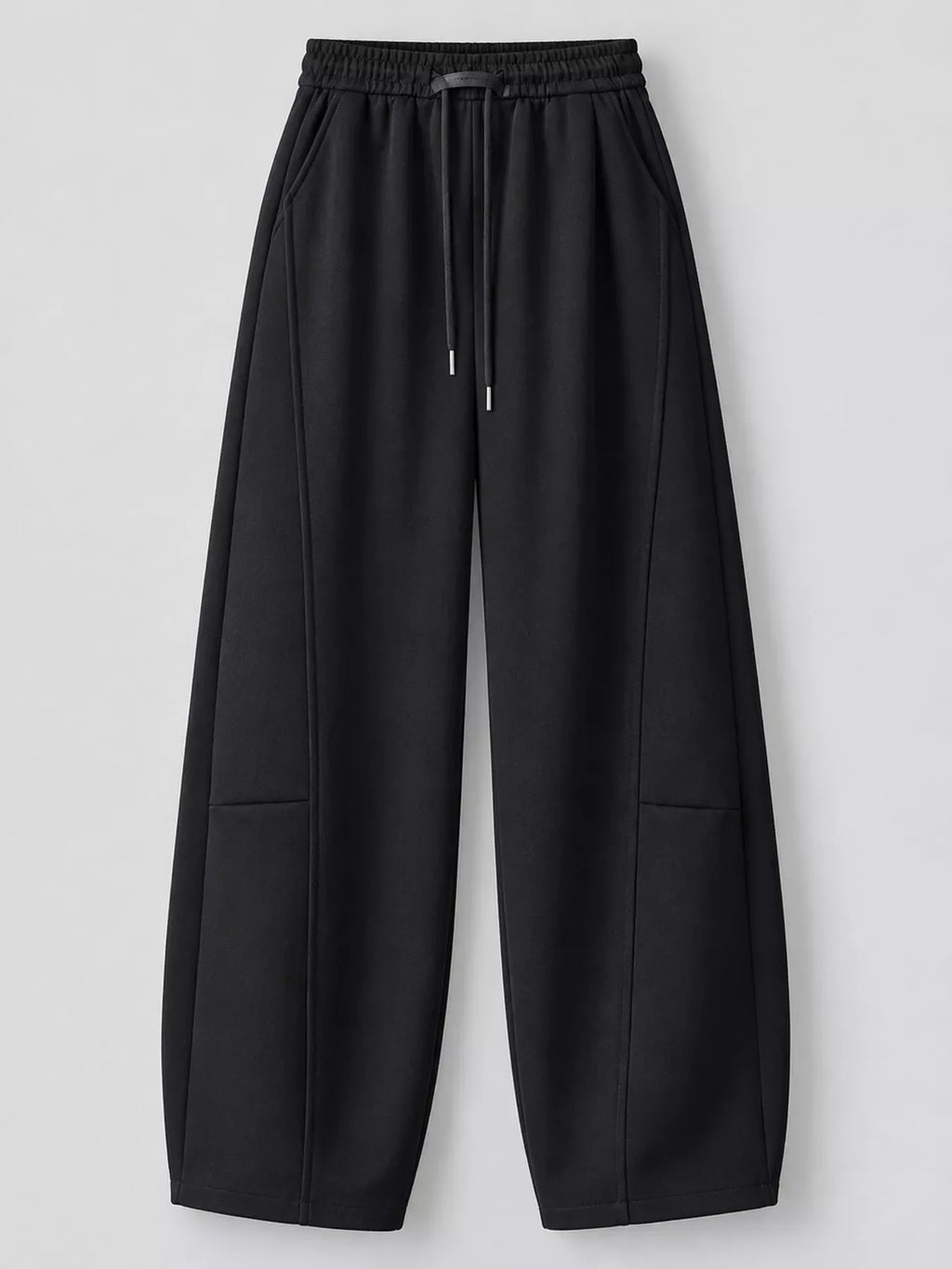 Full Size Drawstring Loose Fit Wide-Leg Sweatpants Plus Size