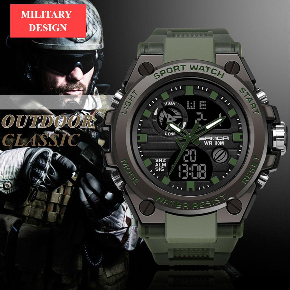 Military Solider Brand G Style Men Digital Sports Fashion Waterproof 30M Electronic Wristwatch For Men and Woman