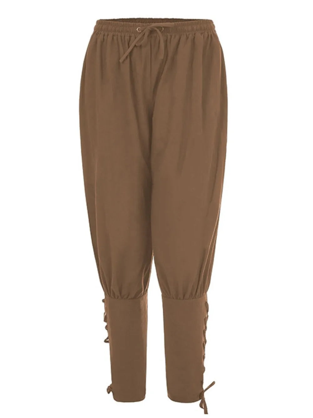 Men's Full Size Drawstring Joggers Plus Size