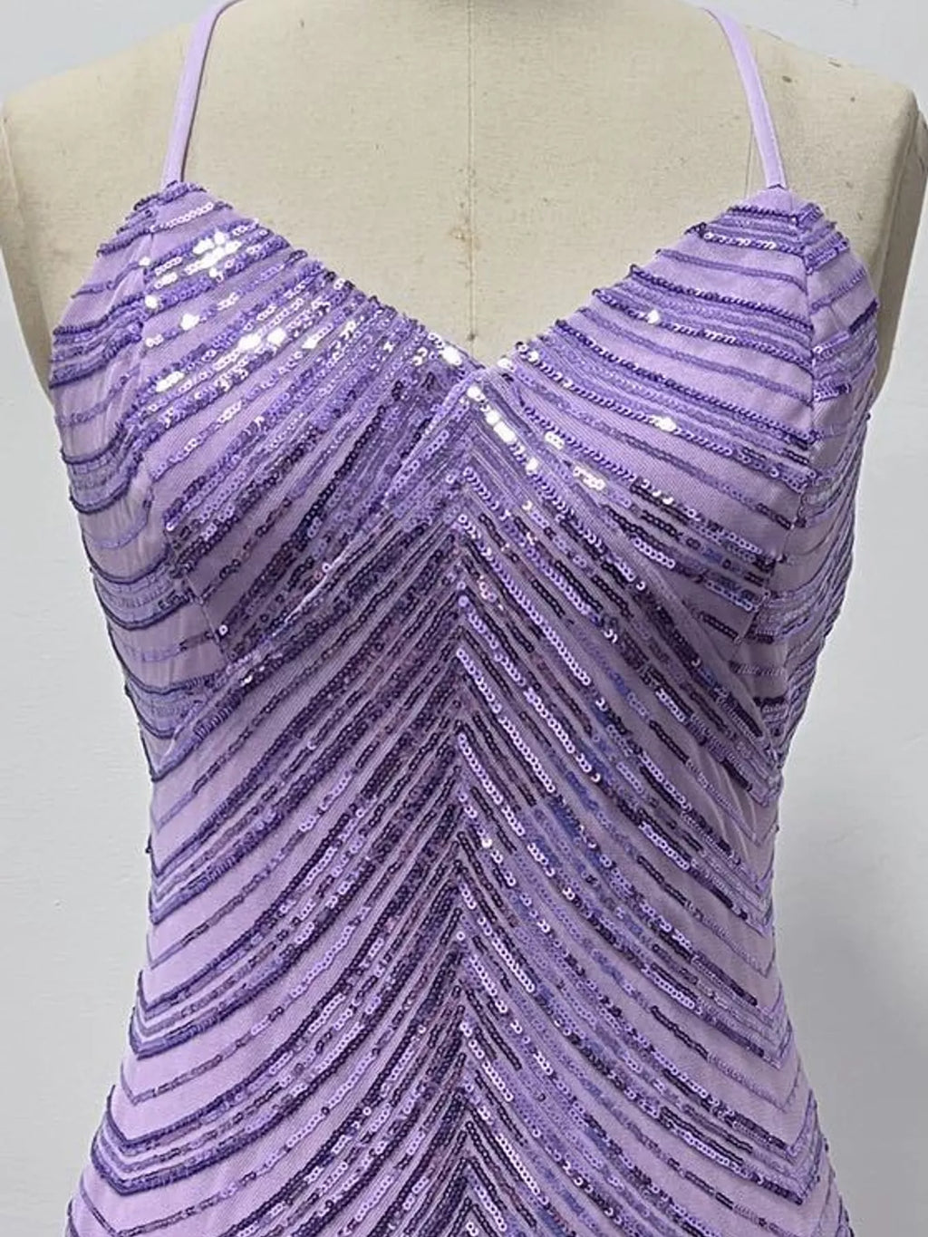 Sleeveless Sequin Embellished Bodycon Mini Cami Dress