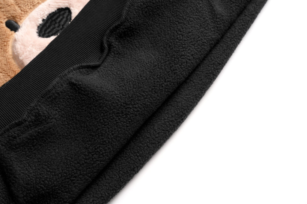 EXT369 Furry Teddy Hoodie