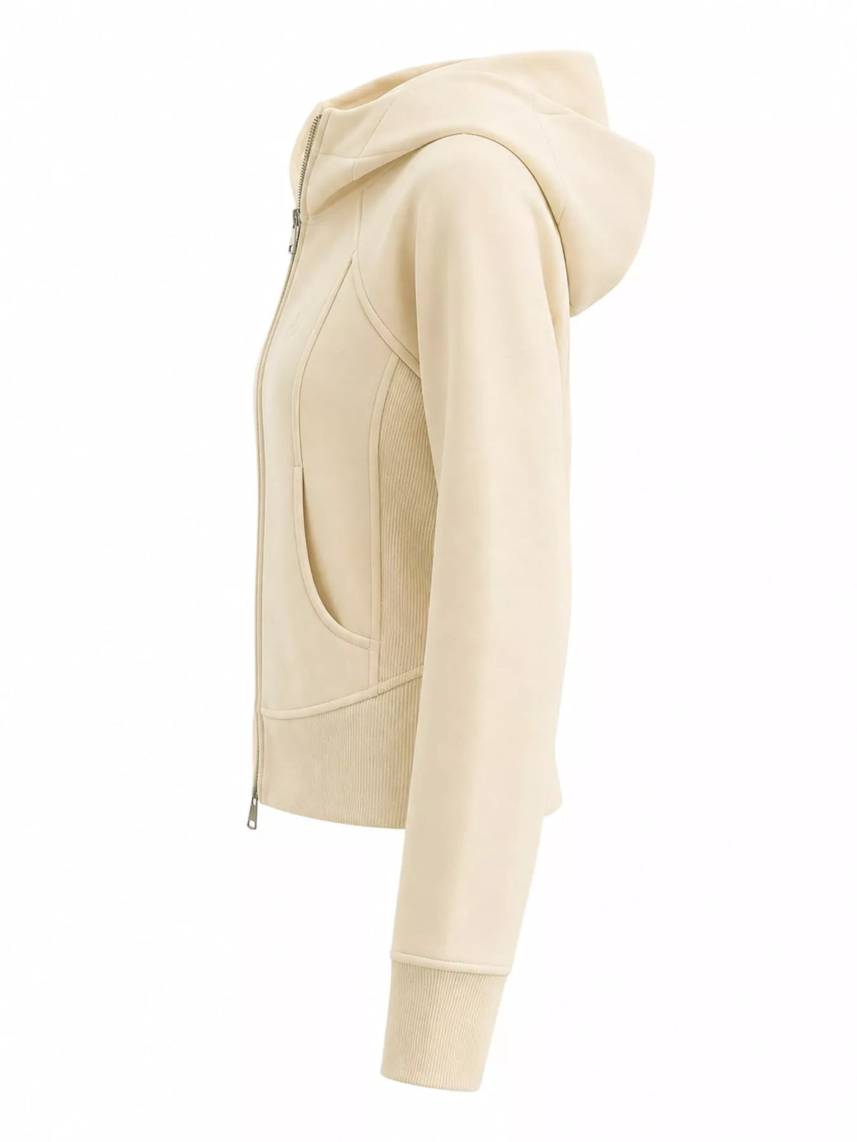 Slim-Fit Full-Zip Hoodie