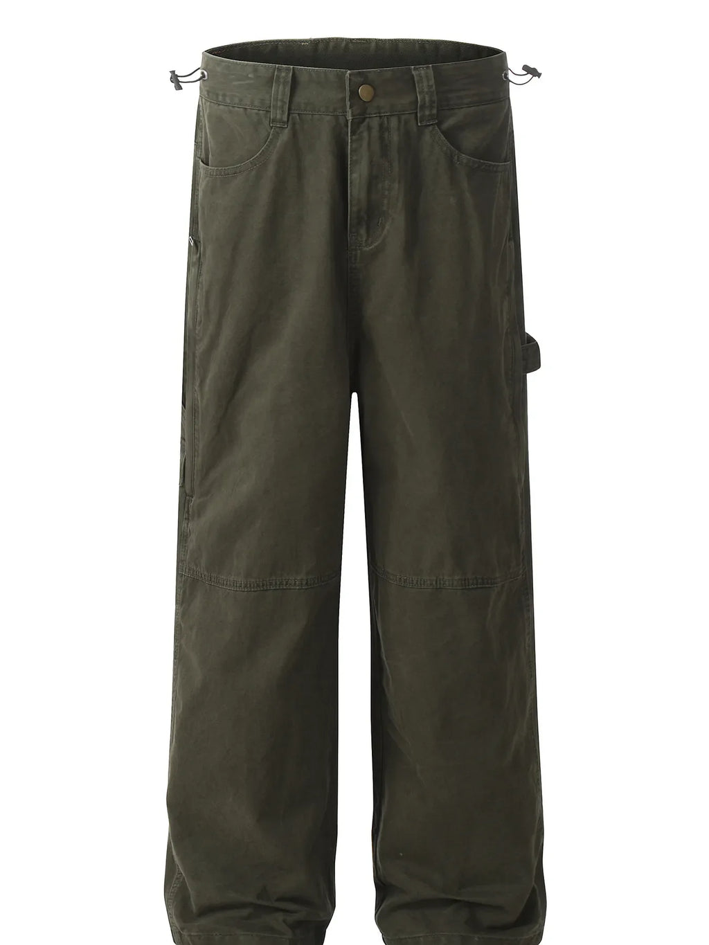 Men's Cargo Wide-Leg Jeans