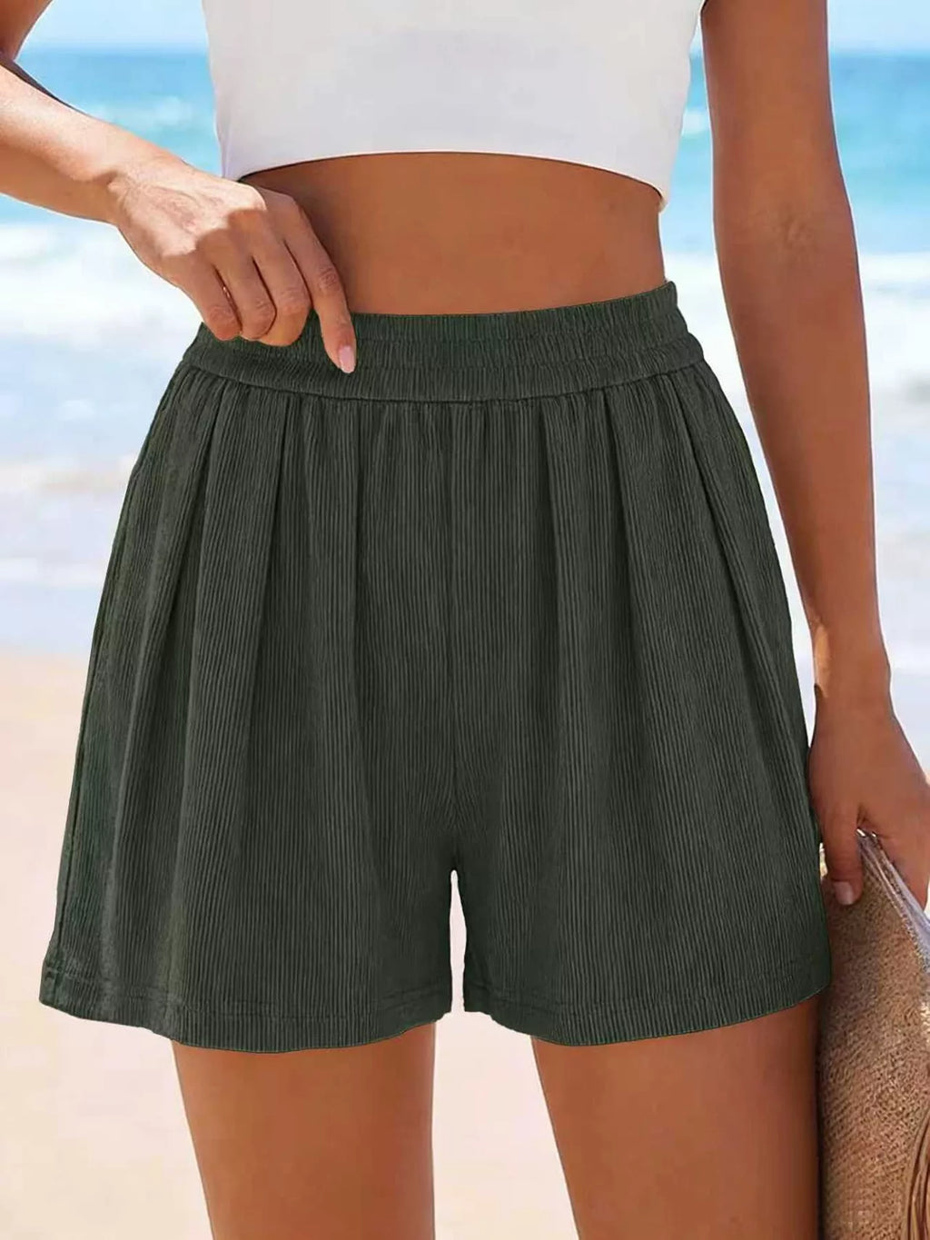 High-Waisted Shorts