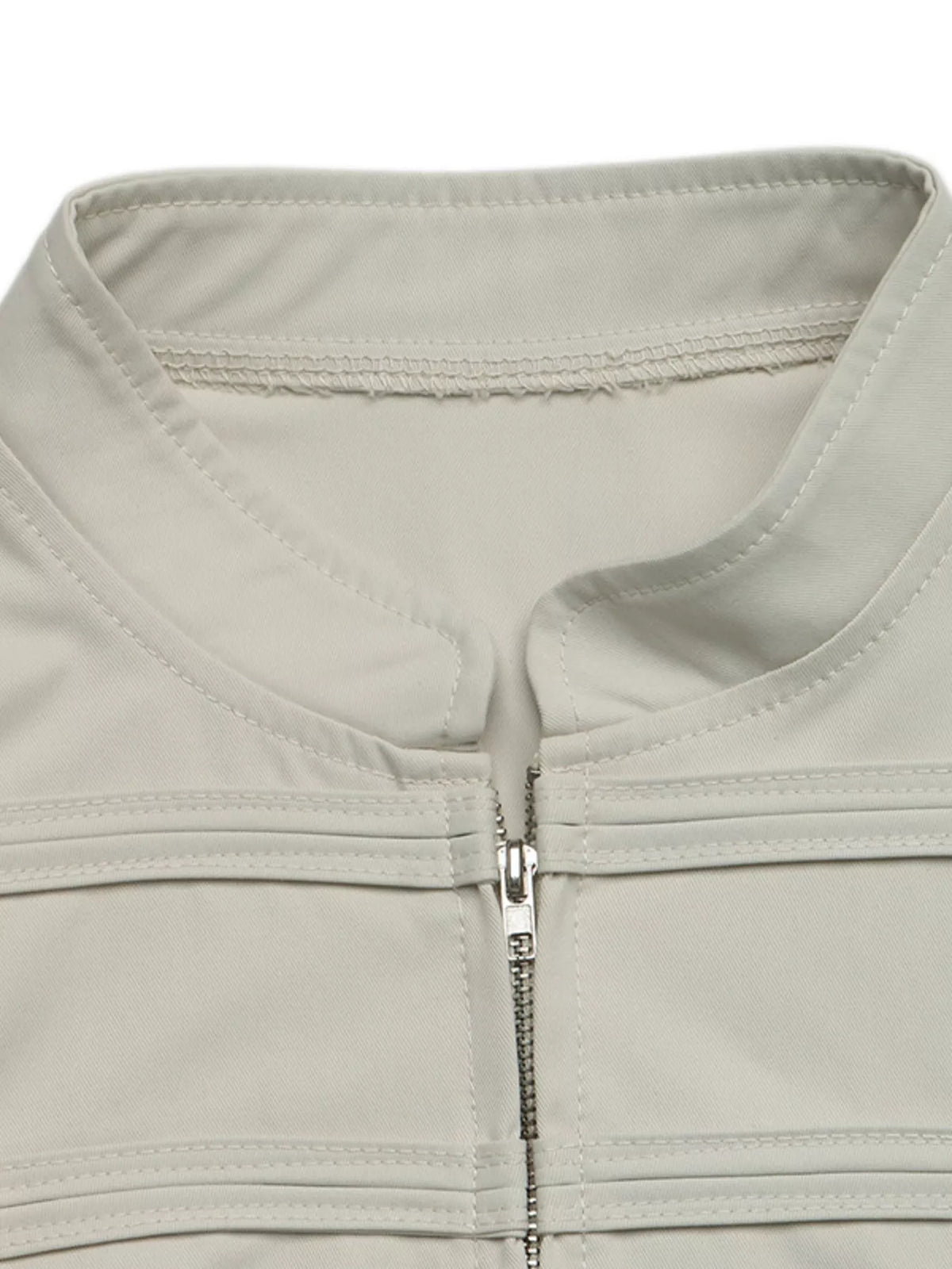 Zip Up Cropped Jacket