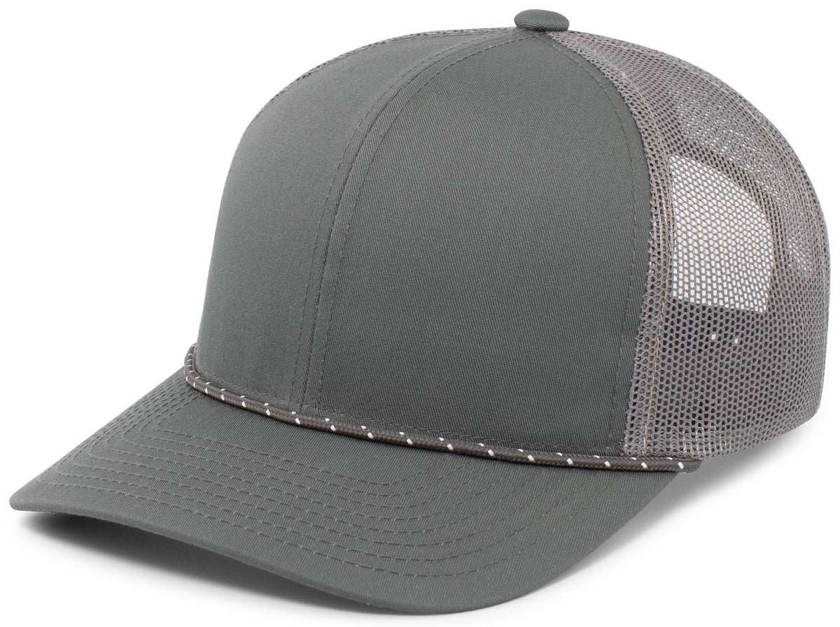 TRUCKER SNAPBACK BRAID CAP - ADJUSTABLE