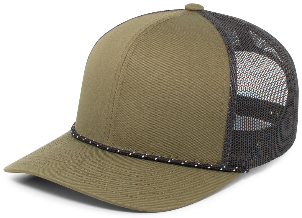 TRUCKER SNAPBACK BRAID CAP - ADJUSTABLE