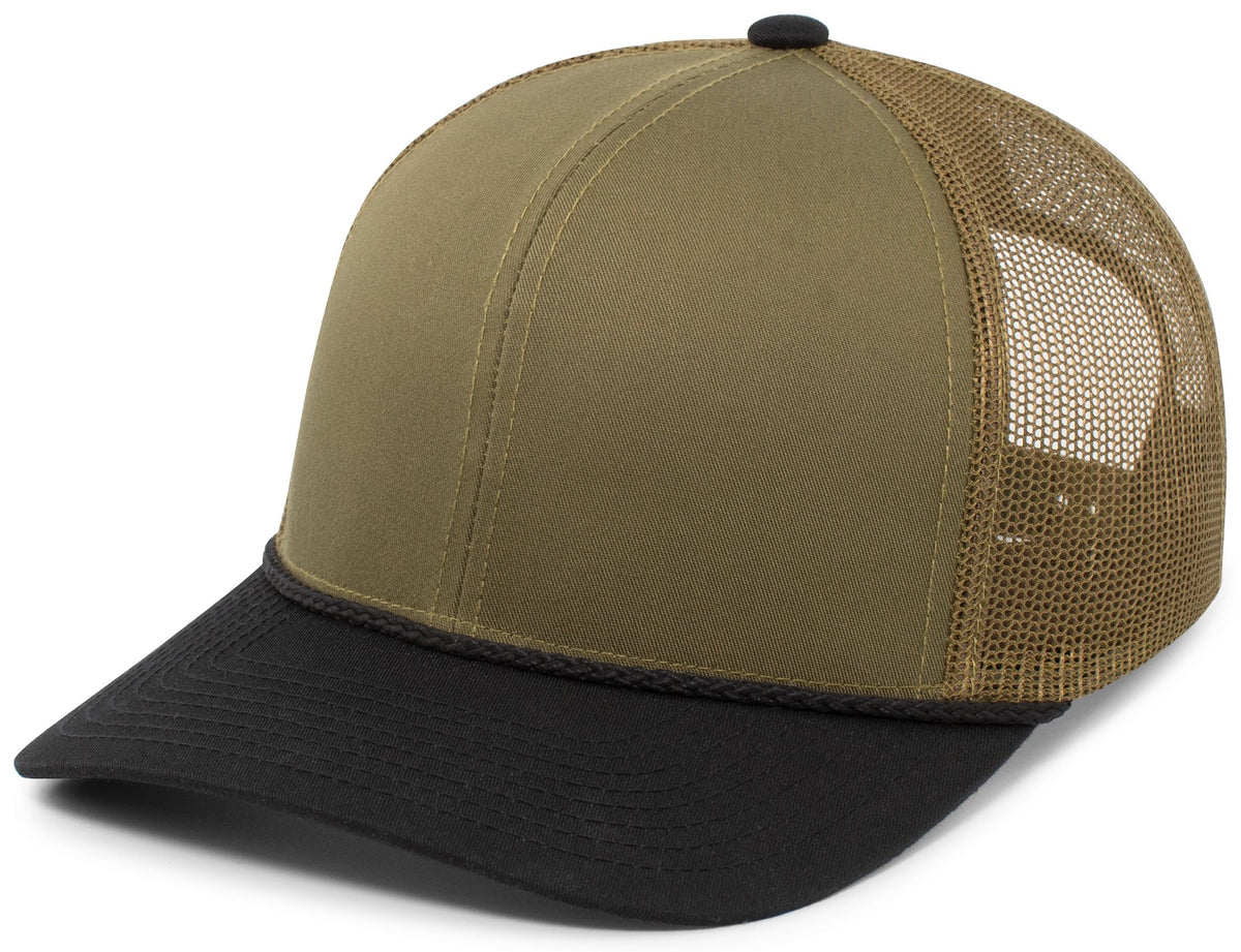 TRUCKER SNAPBACK BRAID CAP - ADJUSTABLE