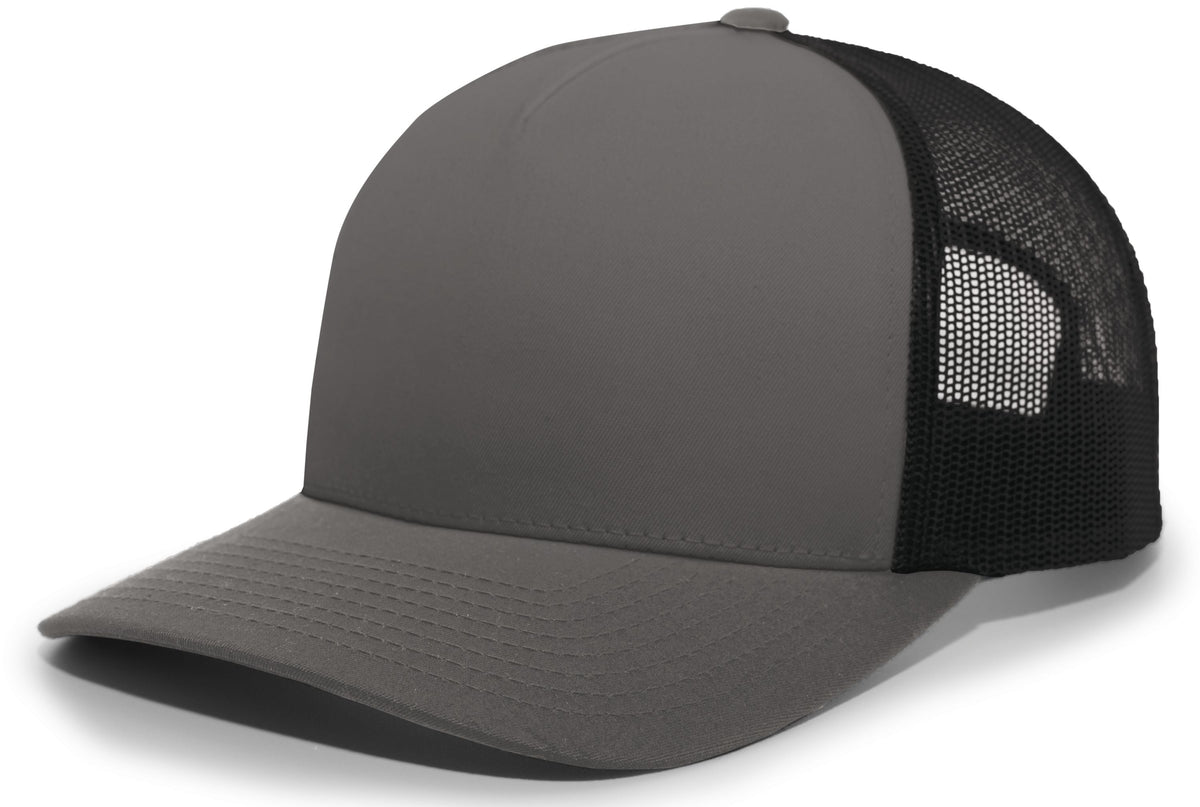 5-PANEL TRUCKER SNAPBACK CAP - ADJUSTABLE
