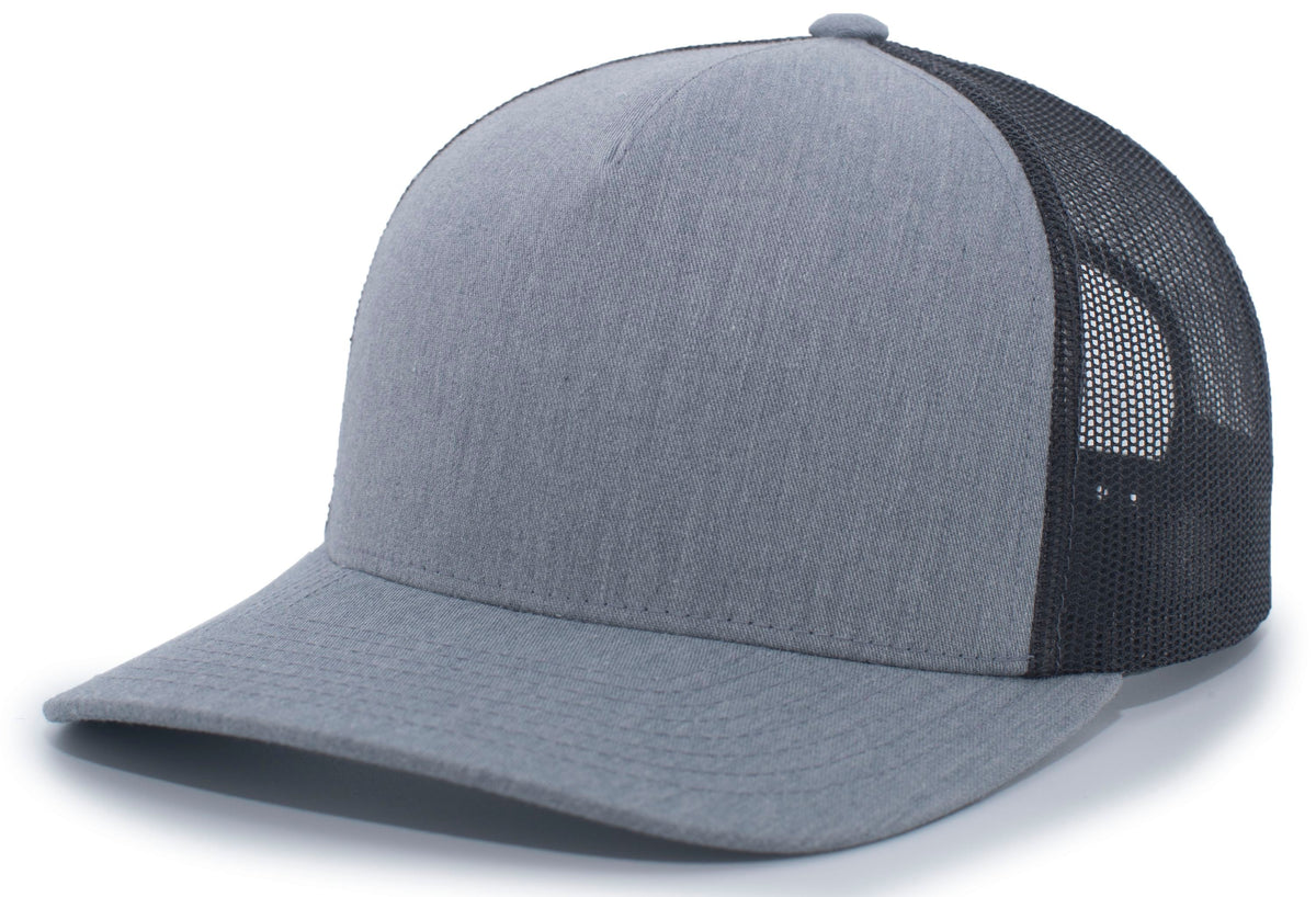 5-PANEL TRUCKER SNAPBACK CAP - ADJUSTABLE