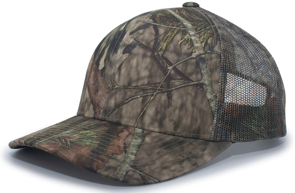CAMO SNAPBACK TRUCKER CAP - ADJUSTABLE