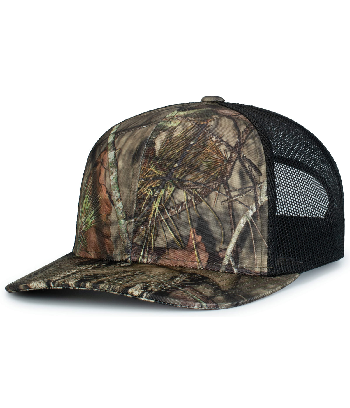 CAMO SNAPBACK TRUCKER CAP - ADJUSTABLE