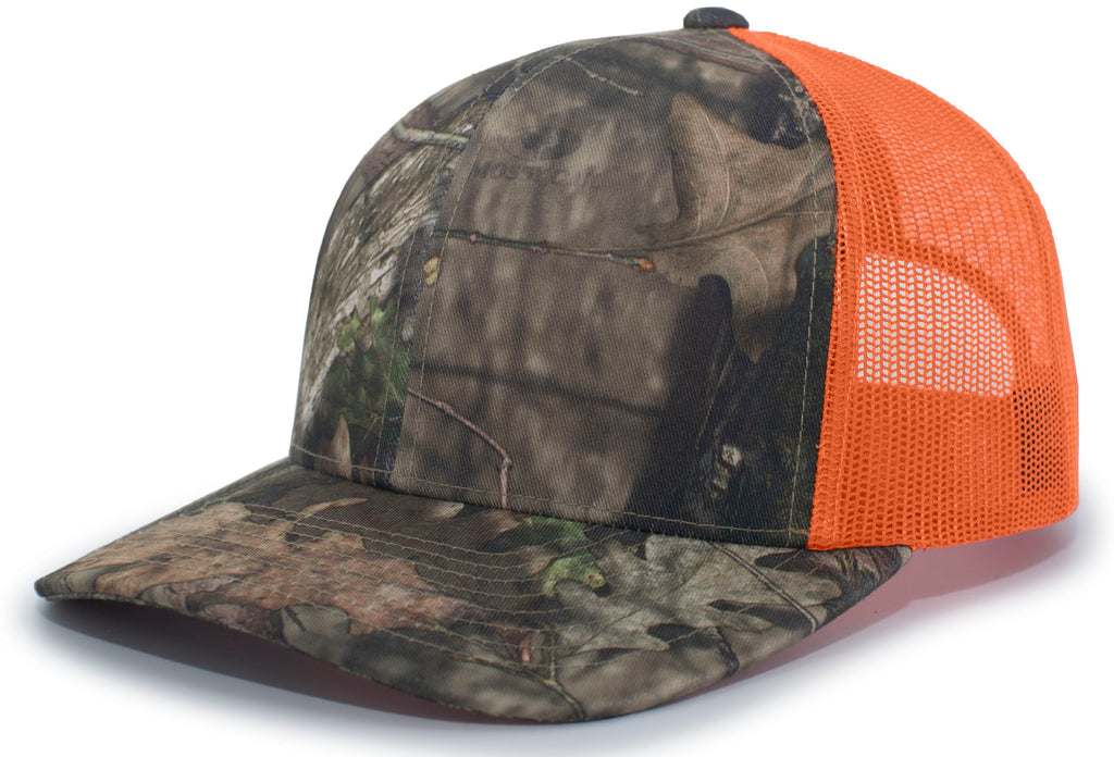 CAMO SNAPBACK TRUCKER CAP - ADJUSTABLE