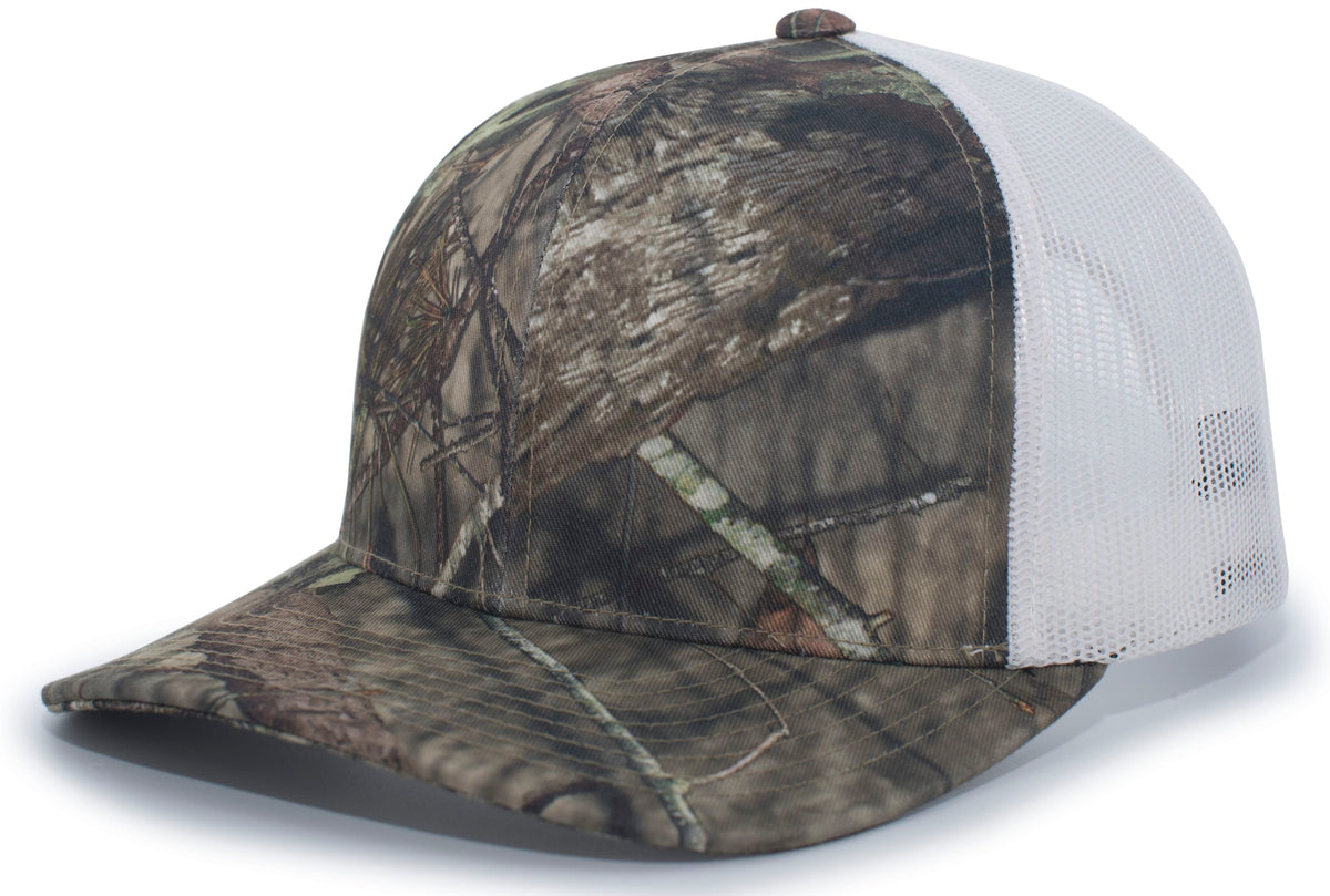 CAMO SNAPBACK TRUCKER CAP - ADJUSTABLE