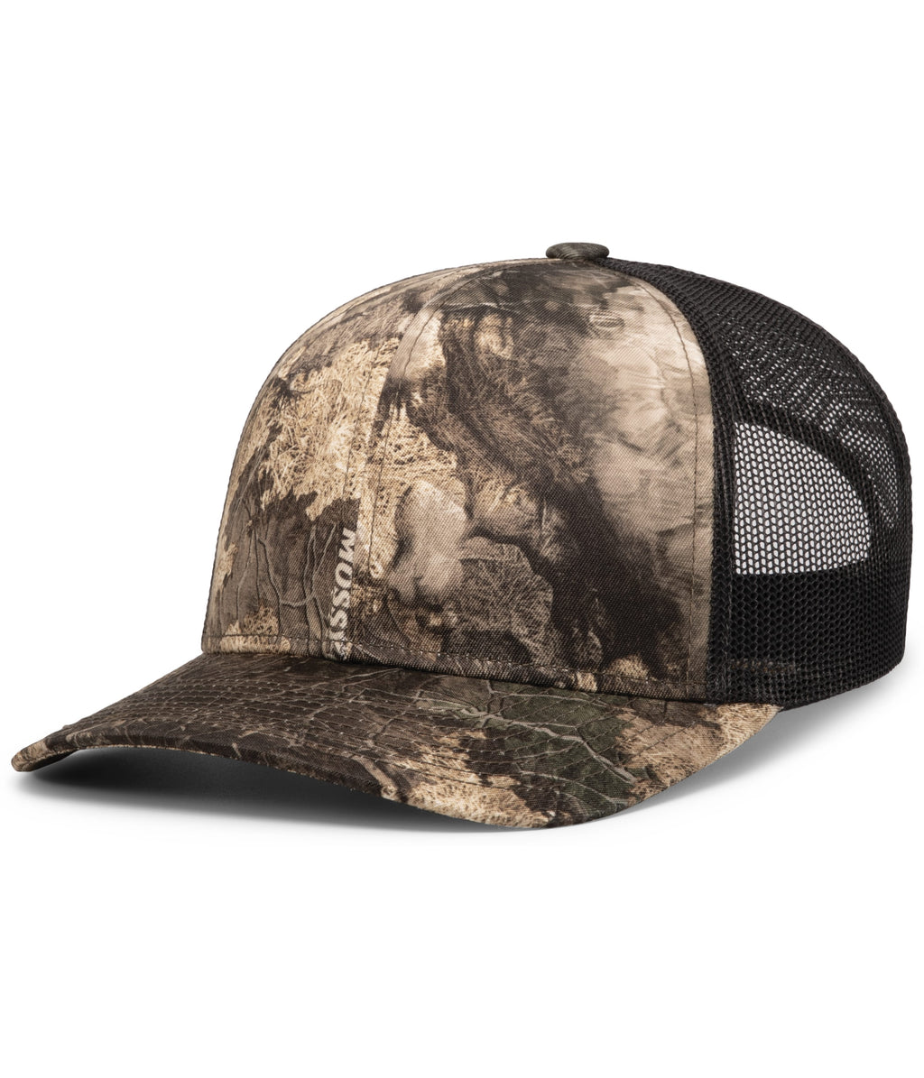 CAMO SNAPBACK TRUCKER CAP - ADJUSTABLE
