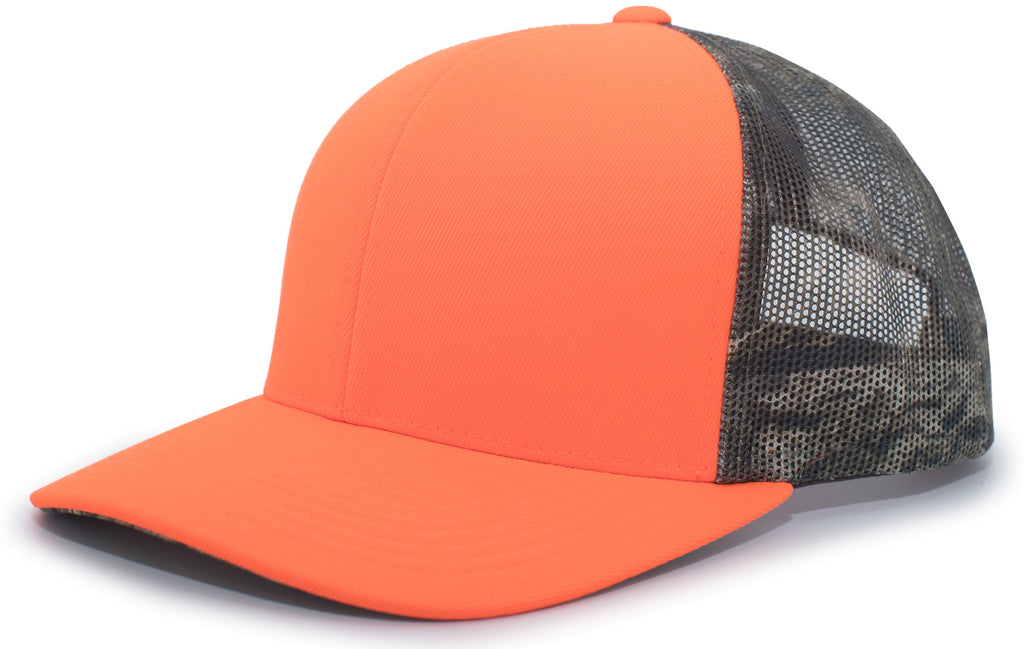 CAMO SNAPBACK TRUCKER CAP - ADJUSTABLE