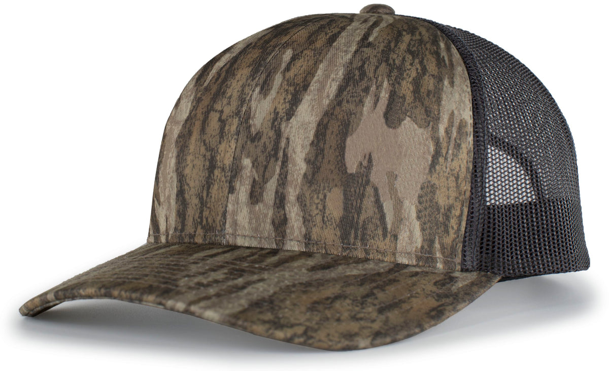 CAMO SNAPBACK TRUCKER CAP - ADJUSTABLE
