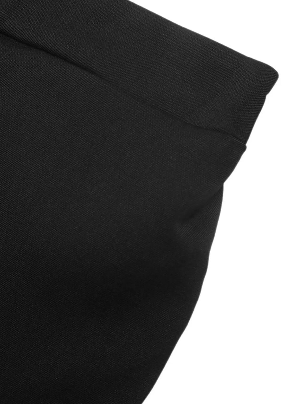 Wide-Leg Pants with Overlap Front Detail