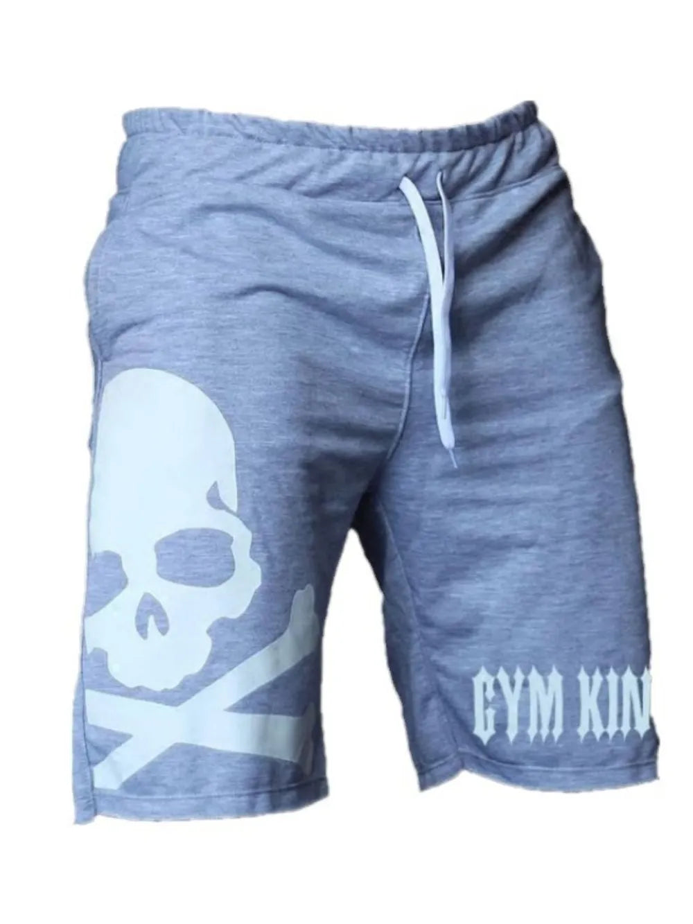 Men's Skull Drawstring Shorts
