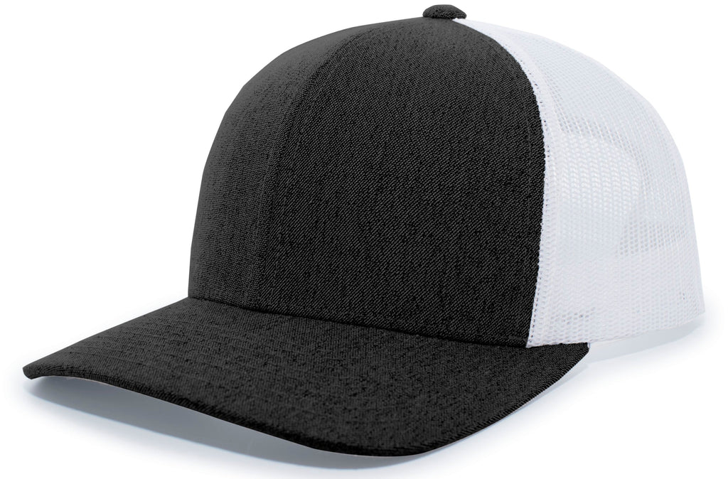 HEATHER TRUCKER SNAPBACK CAP - ADJUSTABLE