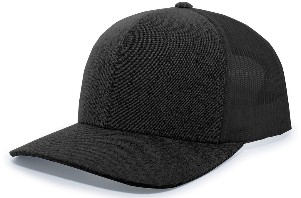 HEATHER TRUCKER SNAPBACK CAP - ADJUSTABLE