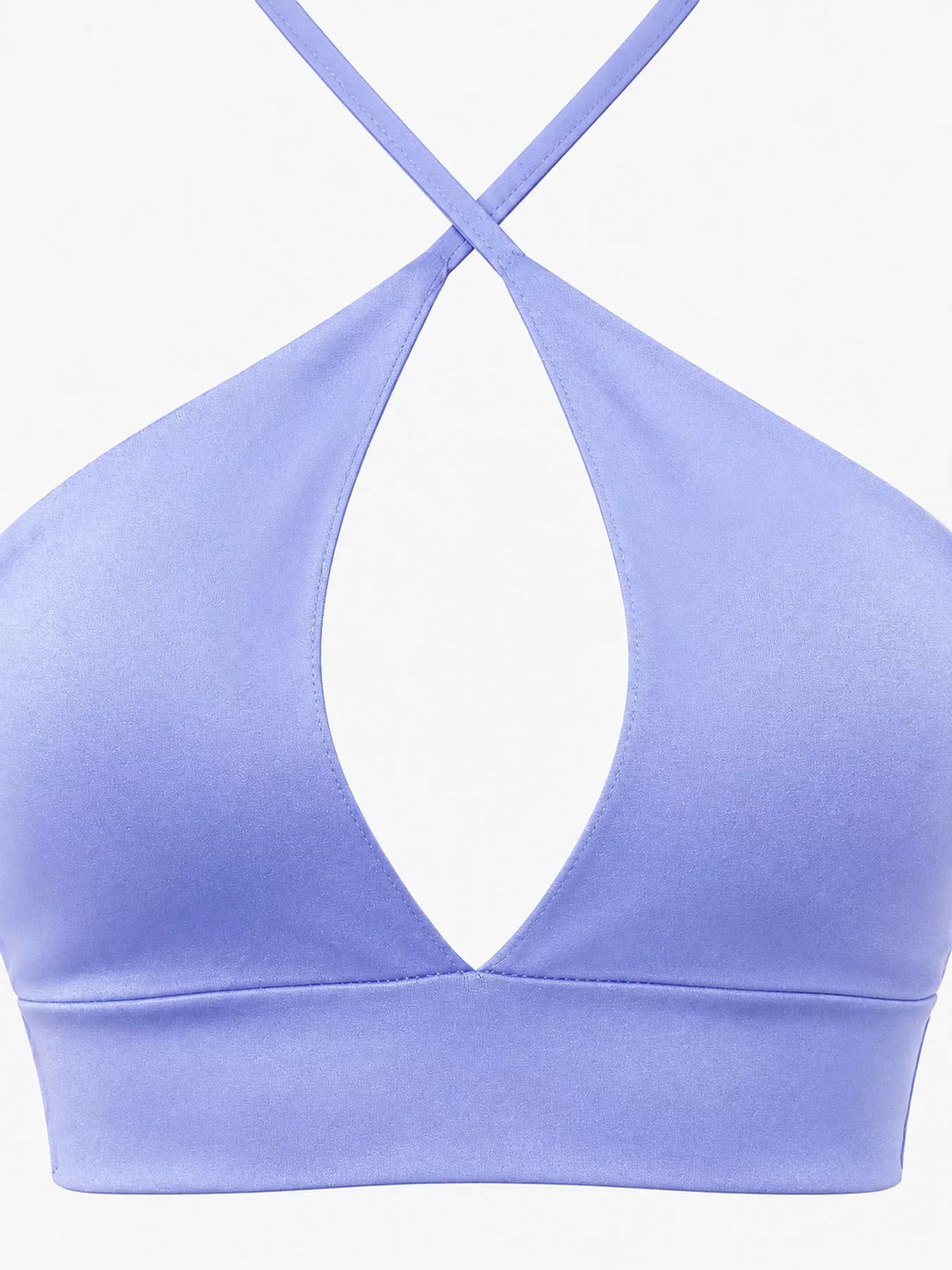 Halter Neck Cut-Out Crop Cami