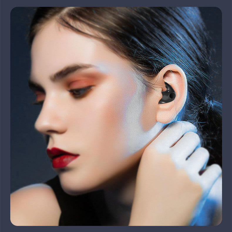 Mini Invisible Sleep Wireless Bluetooth Headset Stereo Sport Game Earphone With Fast Charging Case High Sound Quality Headphone