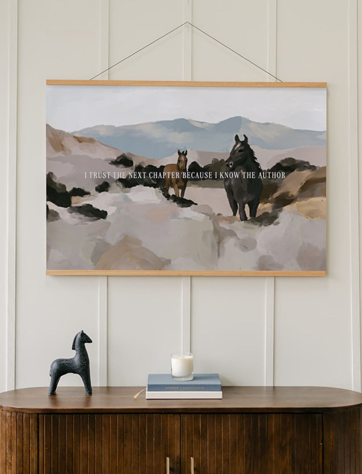 Horizontal Poster: I trust the next chapter