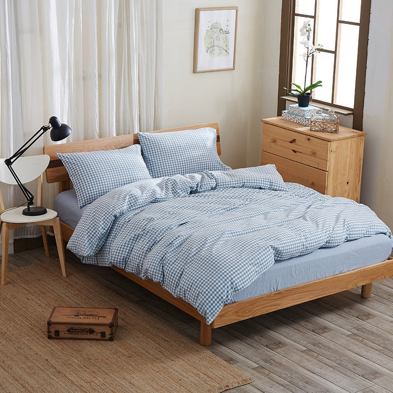 Pure cotton four-piece bed sheet set