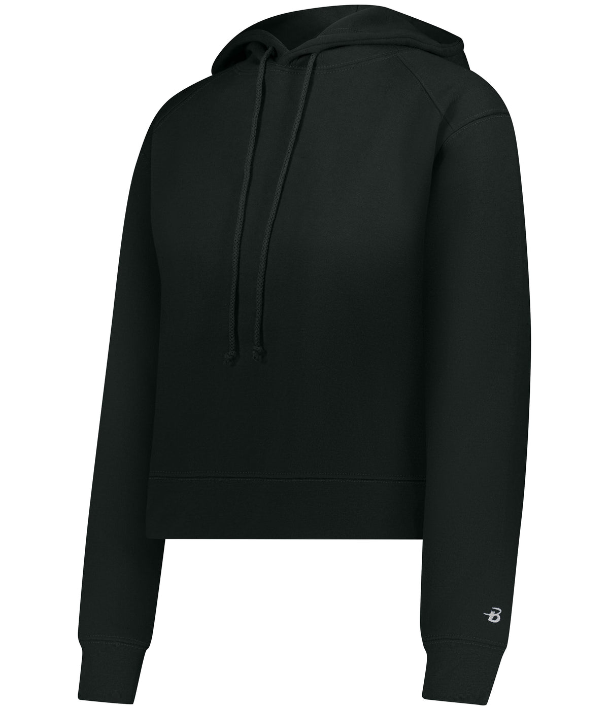 WOMEN'S ATHLETIC FLEECE CROP HOODIE