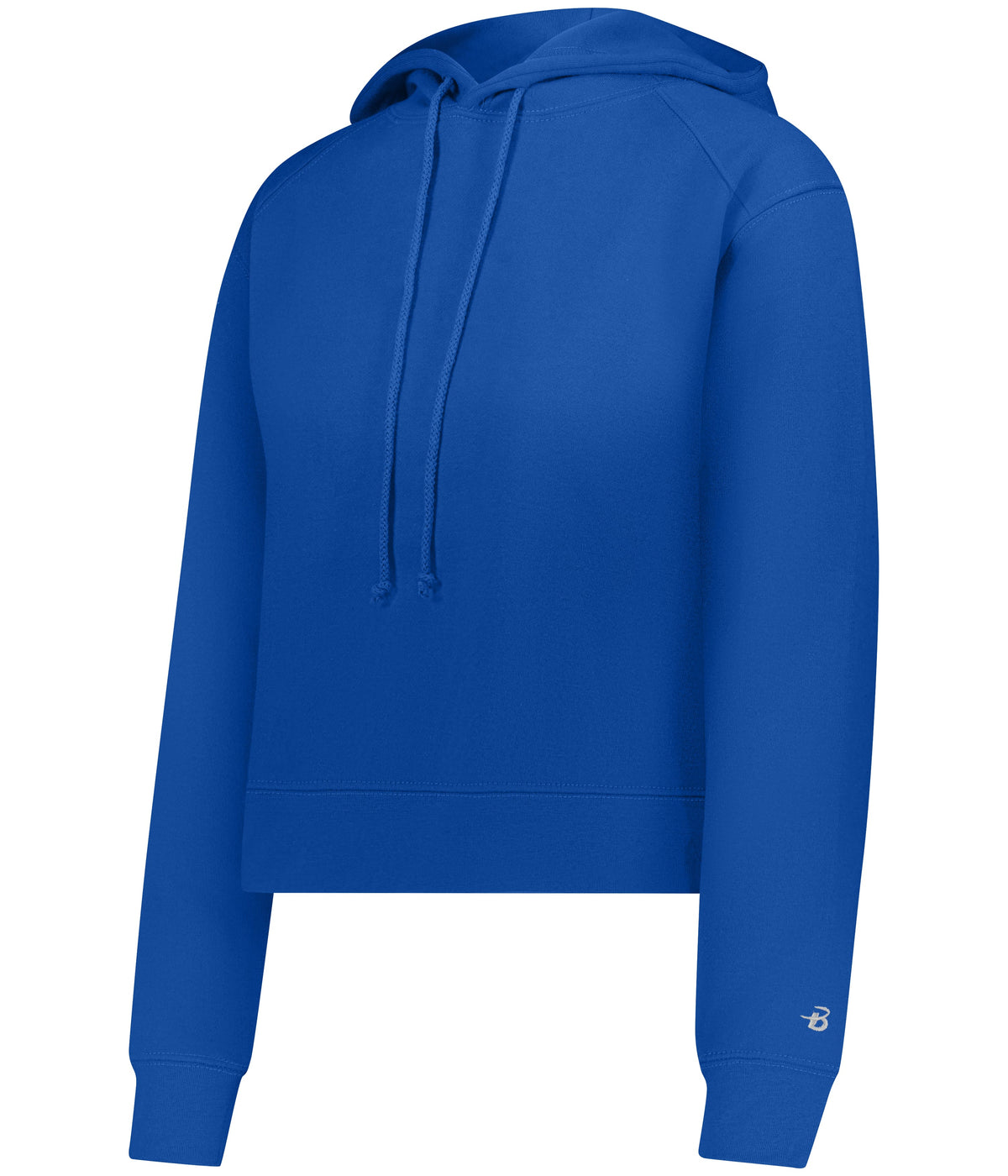 WOMEN'S ATHLETIC FLEECE CROP HOODIE