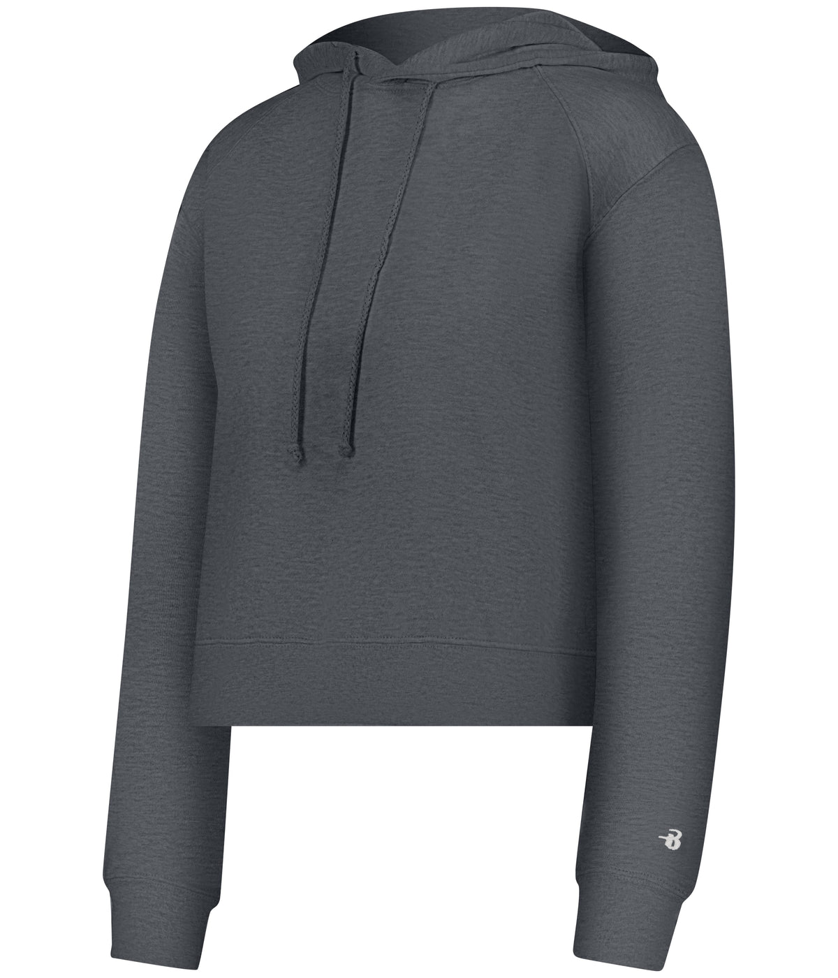 WOMEN'S ATHLETIC FLEECE CROP HOODIE