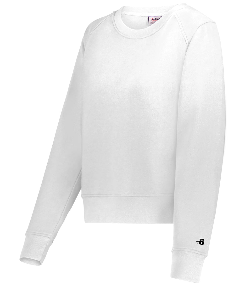 WOMEN'S ATHLETIC FLEECE CROP CREW