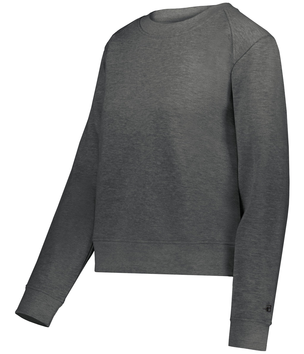 WOMEN'S ATHLETIC FLEECE CROP CREW