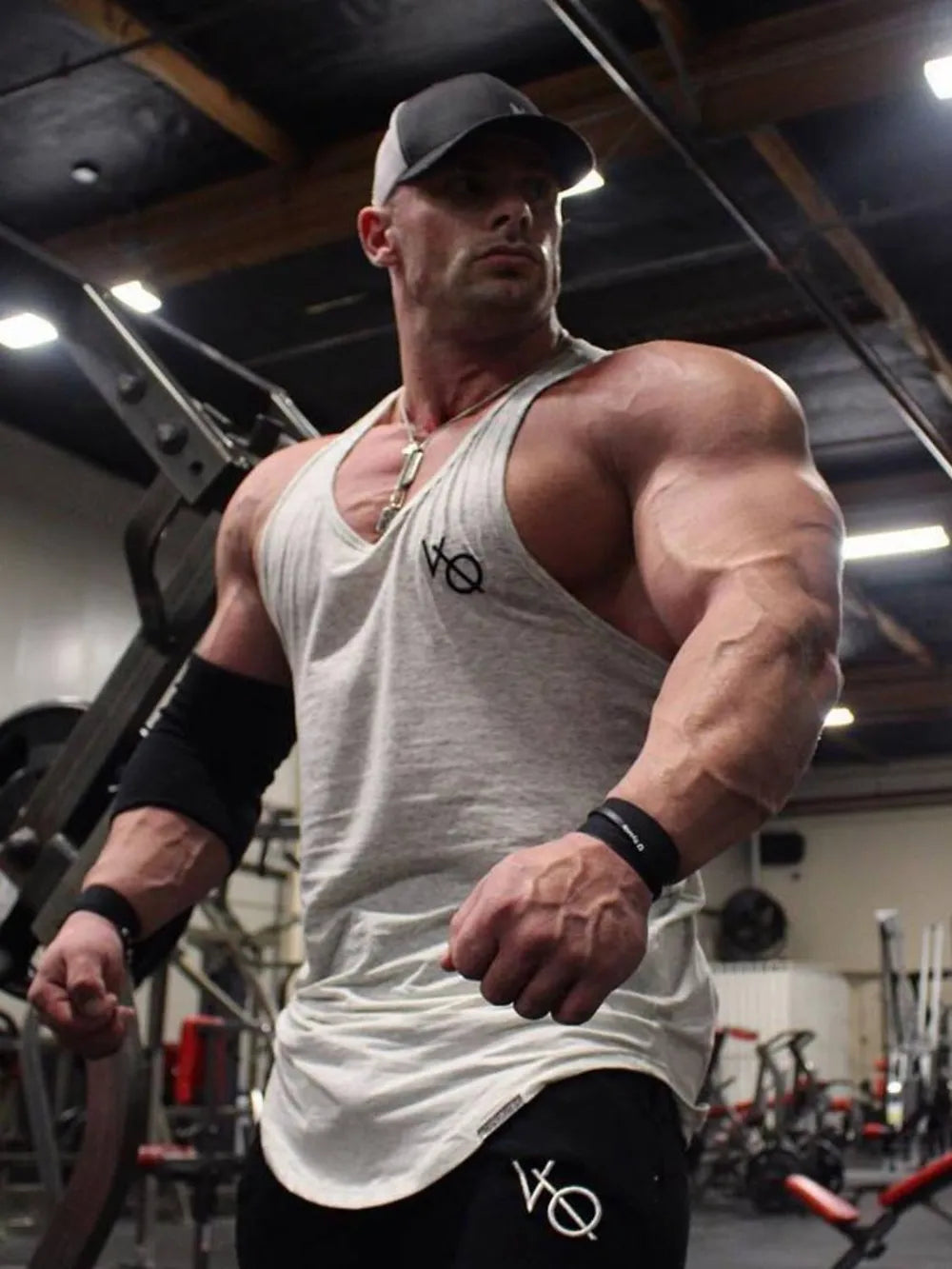 Men's Round Neck Racerback Tank