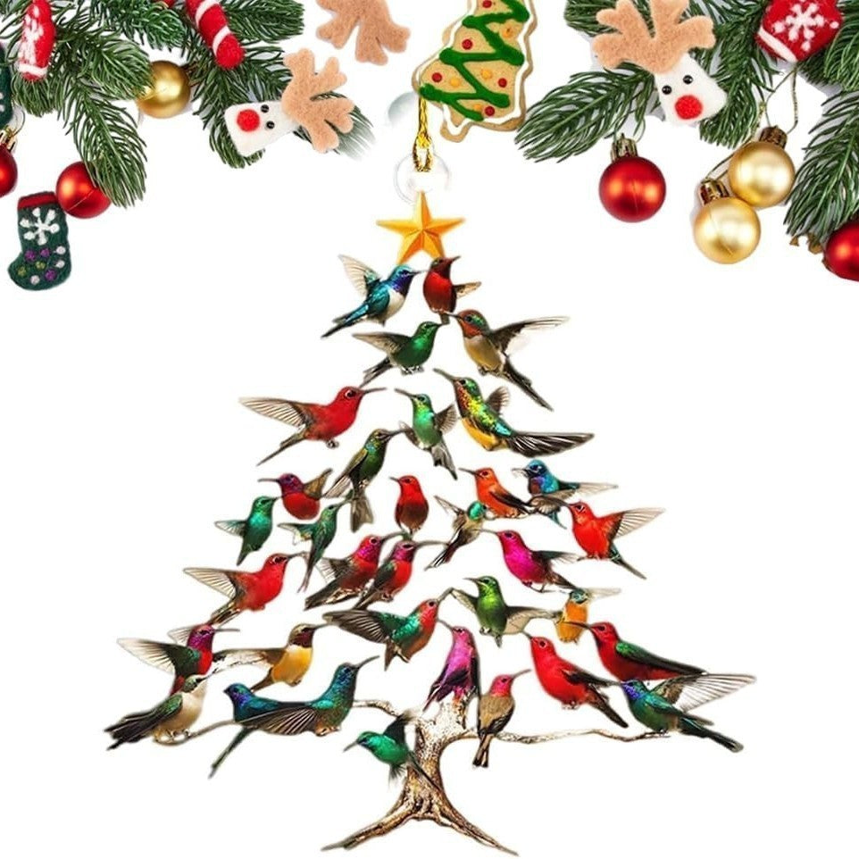 Hummingbird Christmas Tree Hanging Decorations