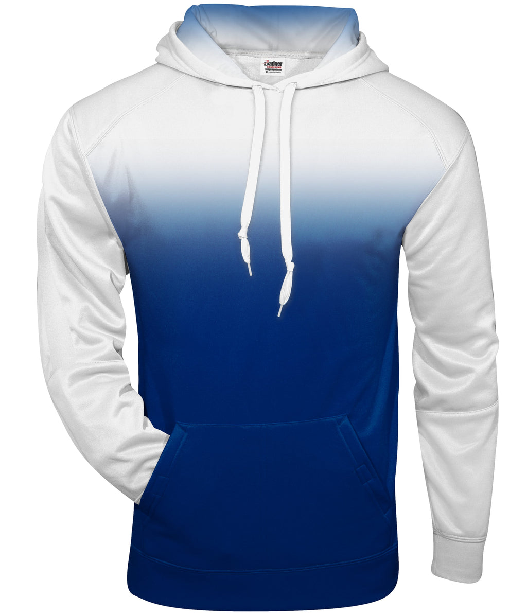 OMBRE HOODIE - MOISTURE-WICKING POLYESTER