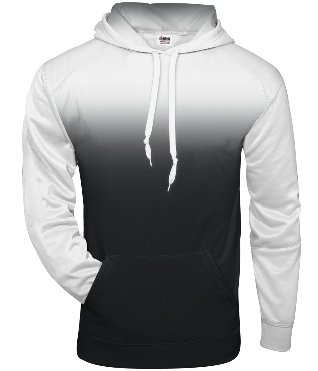 OMBRE HOODIE - MOISTURE-WICKING POLYESTER