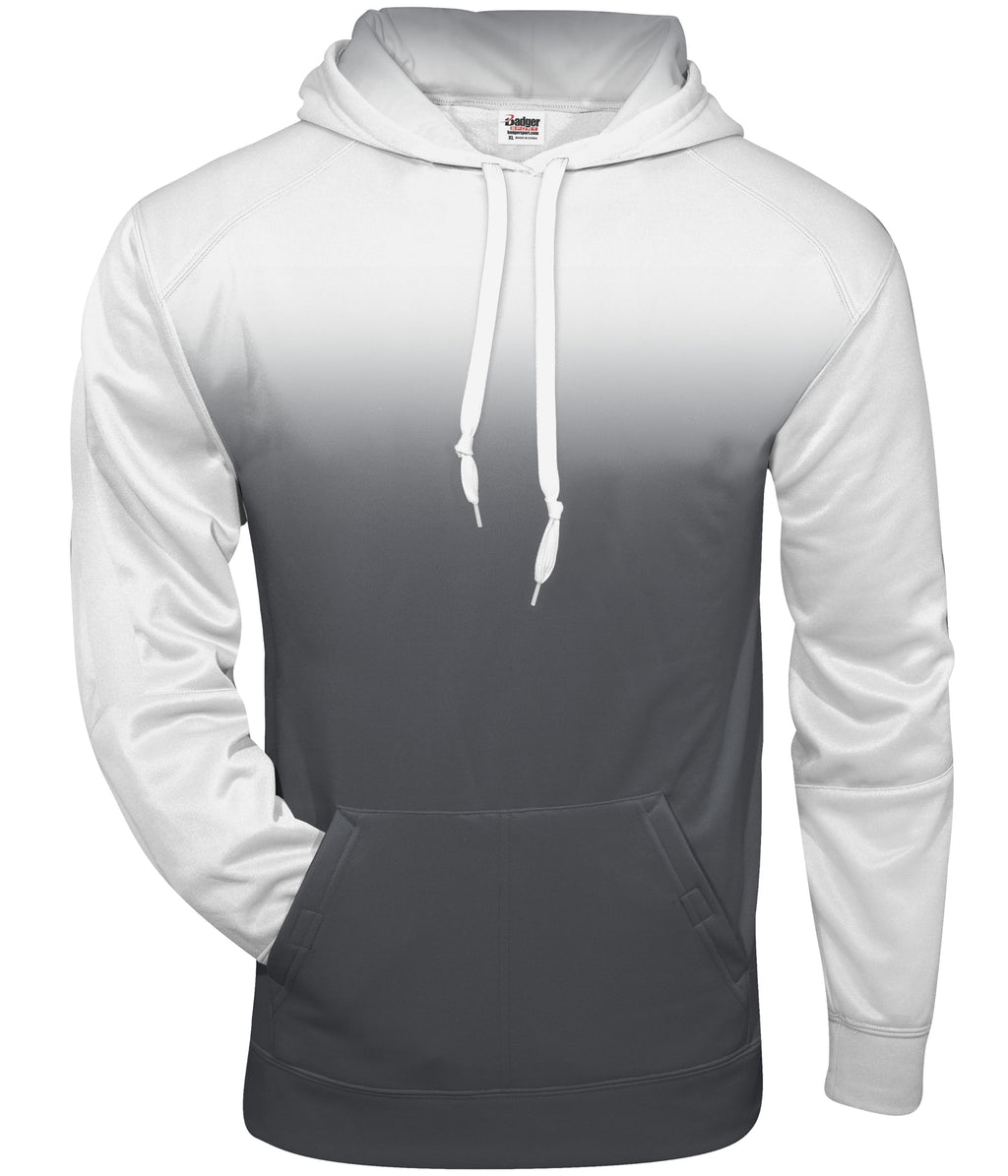 OMBRE HOODIE - MOISTURE-WICKING POLYESTER