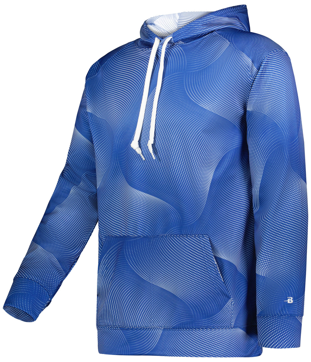 WARP FLEECE HOODIE - MOISTURE-WICKING POLYESTER
