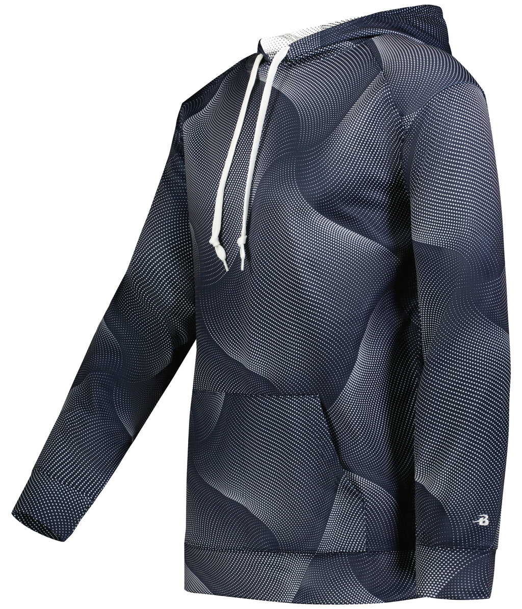 WARP FLEECE HOODIE - MOISTURE-WICKING POLYESTER