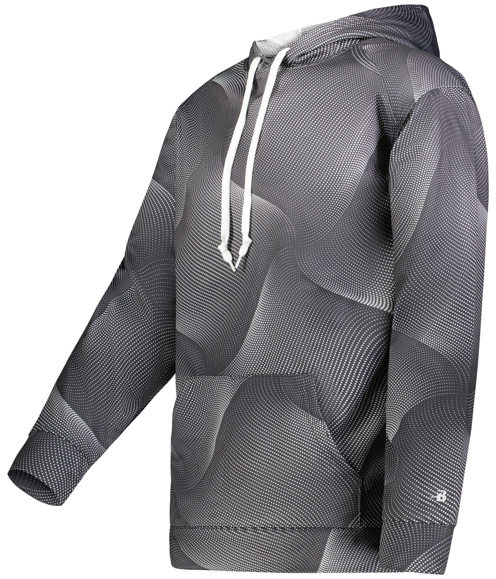 WARP FLEECE HOODIE - MOISTURE-WICKING POLYESTER