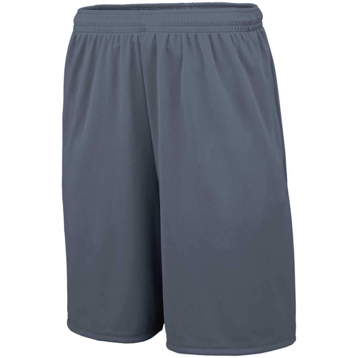 YOUTH TRAINING SHORTS WITH POCKETS - MOISTURE-WICKING