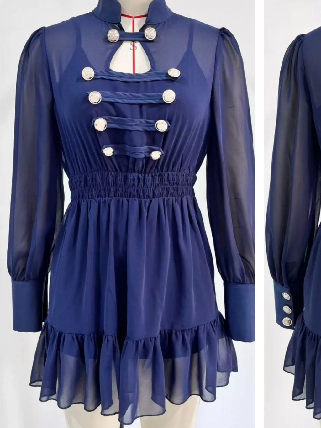 Cami Dress and Chiffon Mini Dress Set