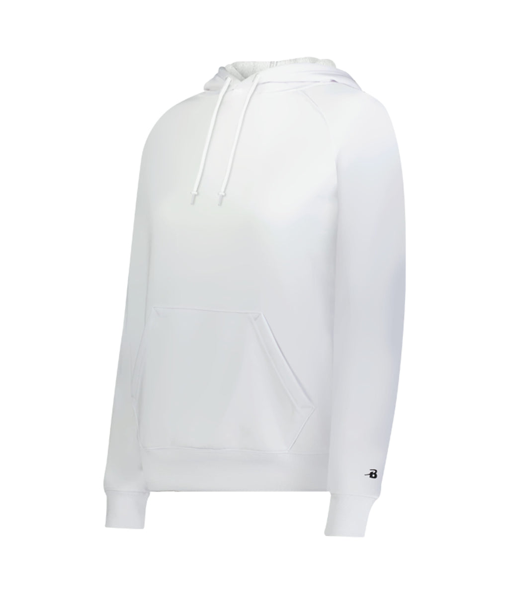 WOMEN'S PERFORMANCE FLEECE HOODIE - MOISTURE-WICKING