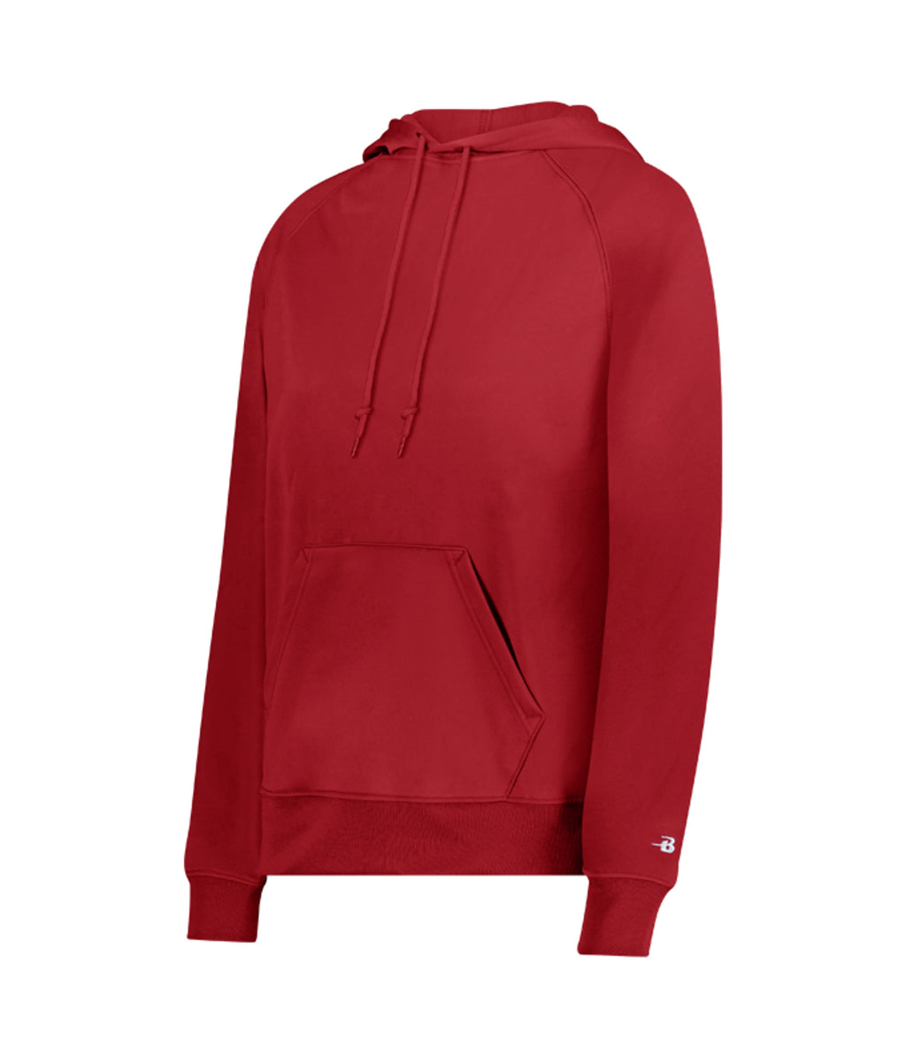 WOMEN'S PERFORMANCE FLEECE HOODIE - MOISTURE-WICKING