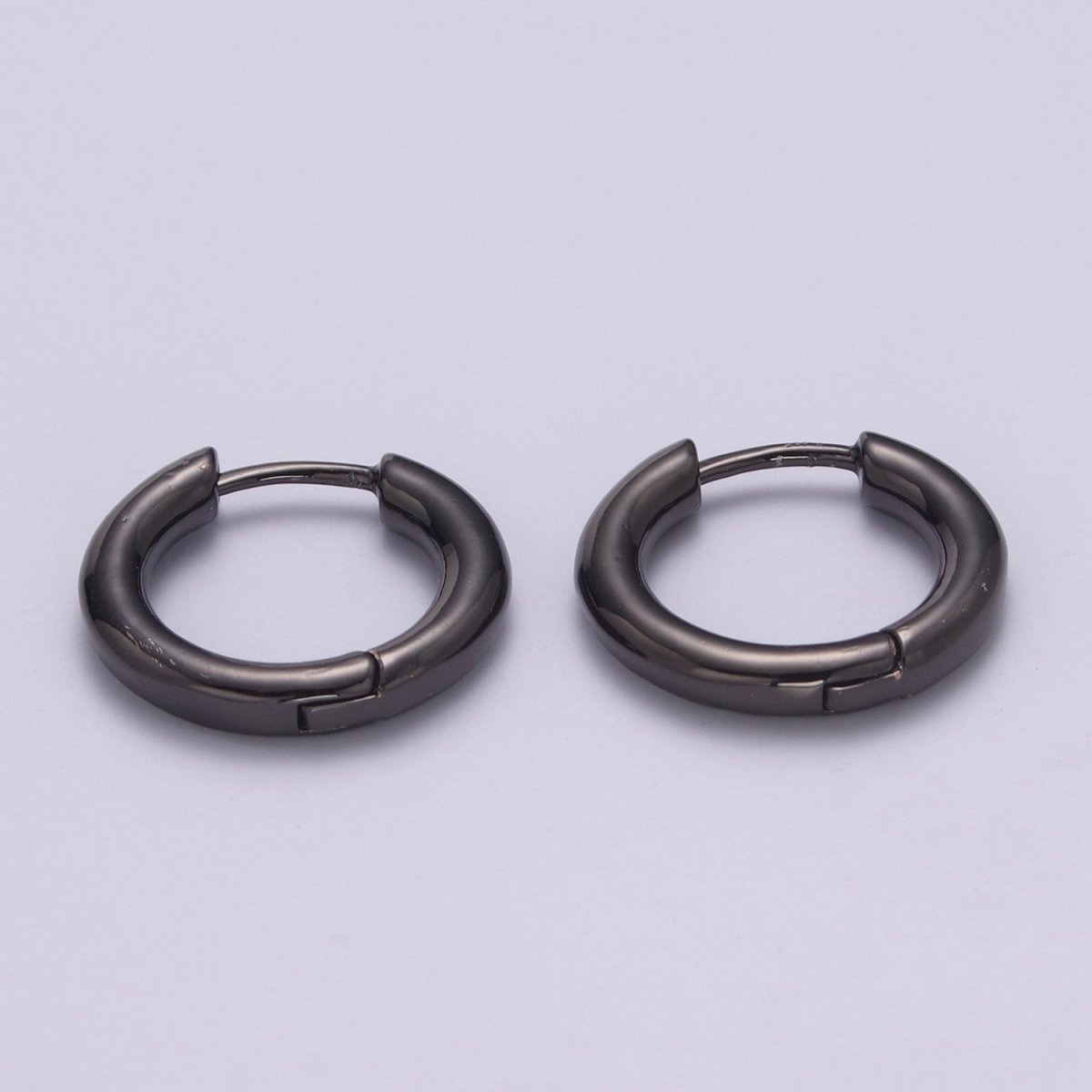 14K Gold Filled Thick Huggie Hoop, Small Hoop, Tiny Hoop Earrings, Gold Thick Huggie Hoop Earrings, Simple Thick Huggie Hoop, Daily earring T-246 ~ T-248
